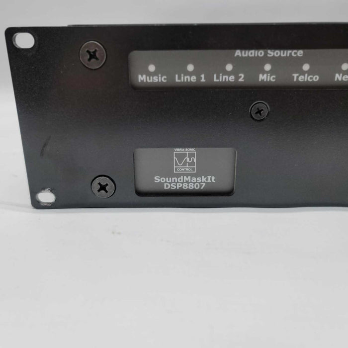 SoundMaskIt. DSP8807 Sound Masking Processor =