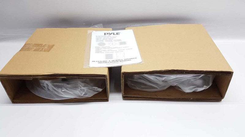 NEW Set Pyle PDIC81RD Ceiling Home and Office Speaker 250W #