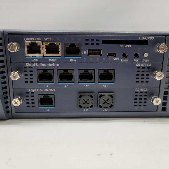 NEC SV8100/SV8300 CHS2U-US Univerge VOIP System with modules =