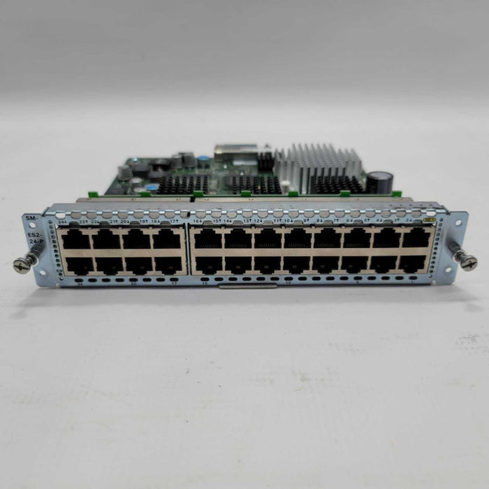 Cisco SM-ES2-24-P 24-Port POE+ Capable Layer 2/3 LAN SM-X EtherSwitch =