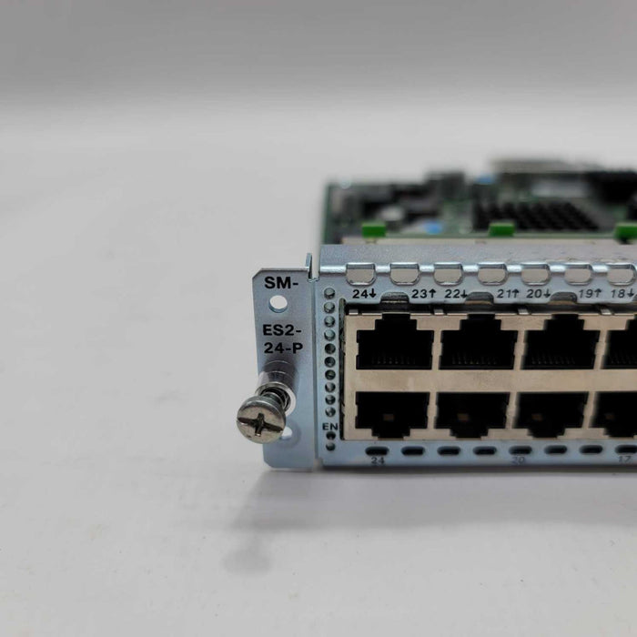 Cisco SM-ES2-24-P 24-Port POE+ Capable Layer 2/3 LAN SM-X EtherSwitch =