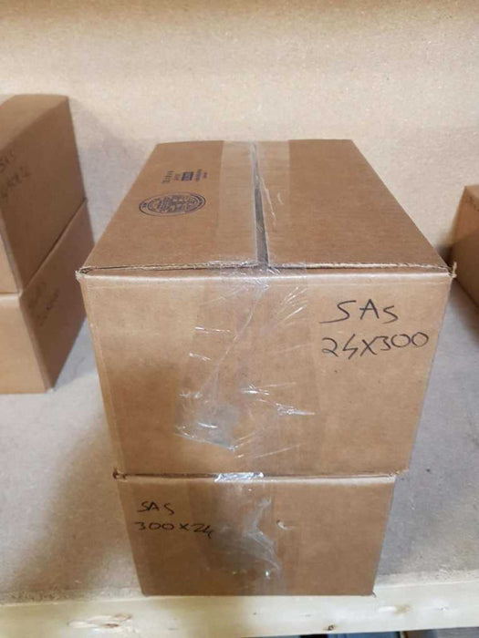 Two boxes of 300GB 3.5\\'\\' SAS HDDs mixed brands - 48 PCS