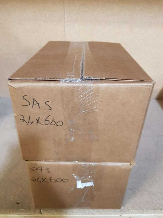 Two boxes of 600GB 3.5\\'\\' SAS HDDs mixed brands - 48 PCS