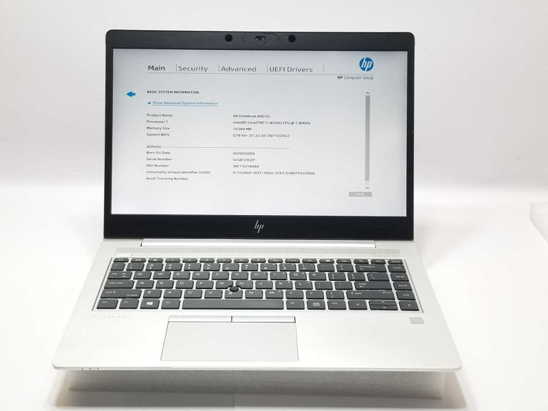 HP EliteBook 840G5, Core I7-8550U 1.8GHz, 16GB RAM, 500GB SSD, 14\\" _