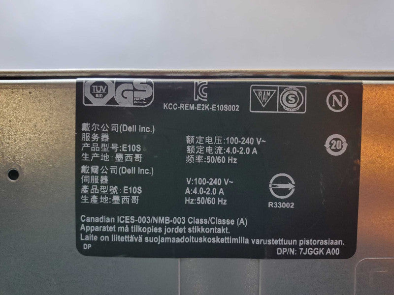 Dell PowerEdge R210 II Xeon E3-1220 @ 3.1GHz 8GB Ram No HDD (