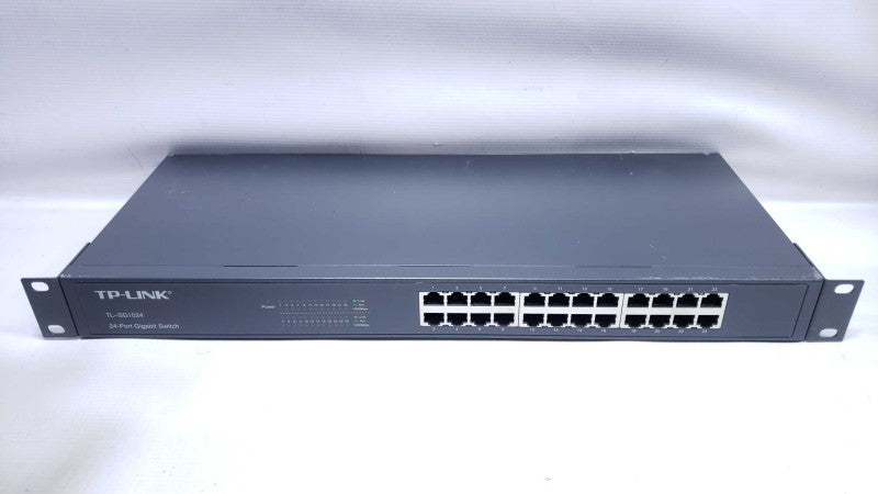 TP-Link TL-SG1024 24-Port 1000Mbps Gigabit Ethernet Rack-Mount Switch [