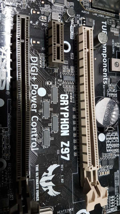 CPU/MOBO Combo I7-4790 @ 3.60ghz / 8gb ram / Gryphon Z97 / READ #