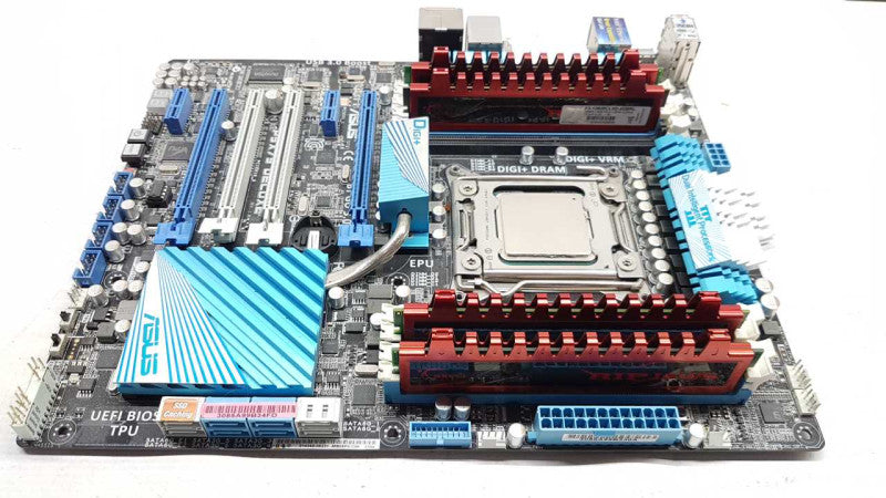 CPU/MOBO combo i7-3820 @ 3.60ghz / 8gb ram / P9X79 Deluxe LGA2011 / READ #