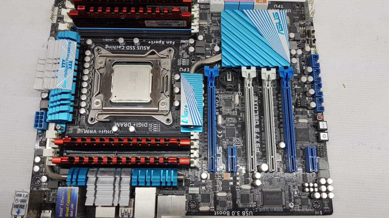 CPU/MOBO combo i7-3820 @ 3.60ghz / 8gb ram / P9X79 Deluxe LGA2011 / READ #