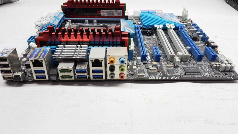 CPU/MOBO combo i7-3820 @ 3.60ghz / 8gb ram / P9X79 Deluxe LGA2011 / READ #