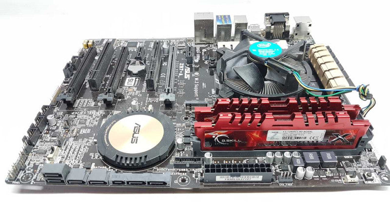 CPU Motherboard Combo i5-4690k @ 3.50ghz / 8gb ram / Z97-A / READ #