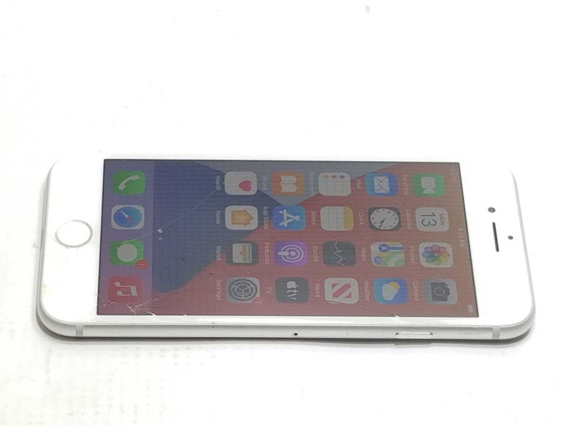 Apple iPhone 8 64GB, Carrier Unlocked, Cracked Screen, Factory reset