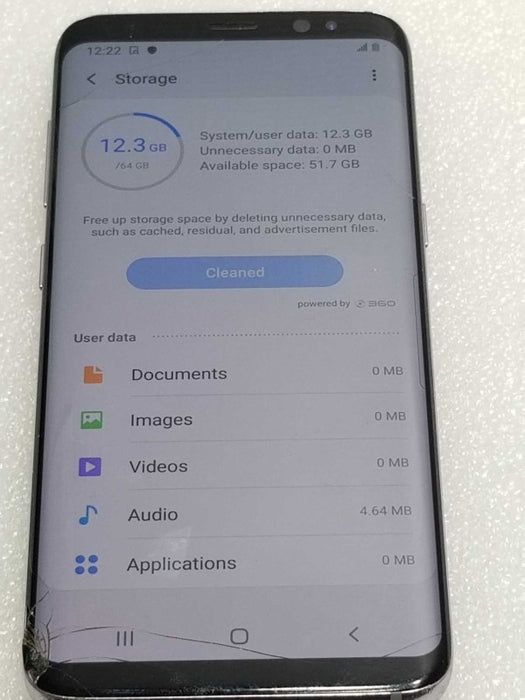 Samsung Galaxy S8 SM-G950W - 64GB, Factory Reset, READ
