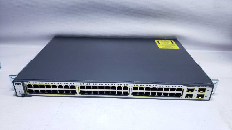 Cisco Catalyst 3750 48-Port Fast Ethernet Network Switch WS-C3750-48TS-S  [