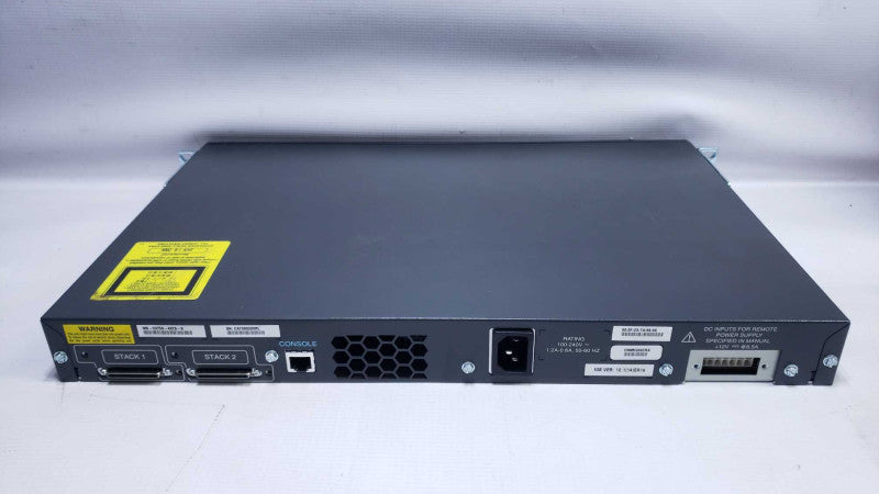 Cisco Catalyst 3750 48-Port Fast Ethernet Network Switch WS-C3750-48TS-S  [