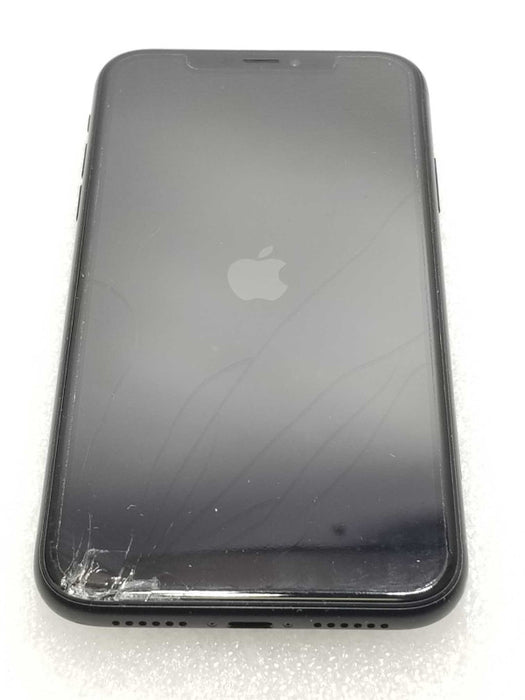 Apple iPhone XR 64GB DARK GREY, UNLOCKED, Broken Glass,