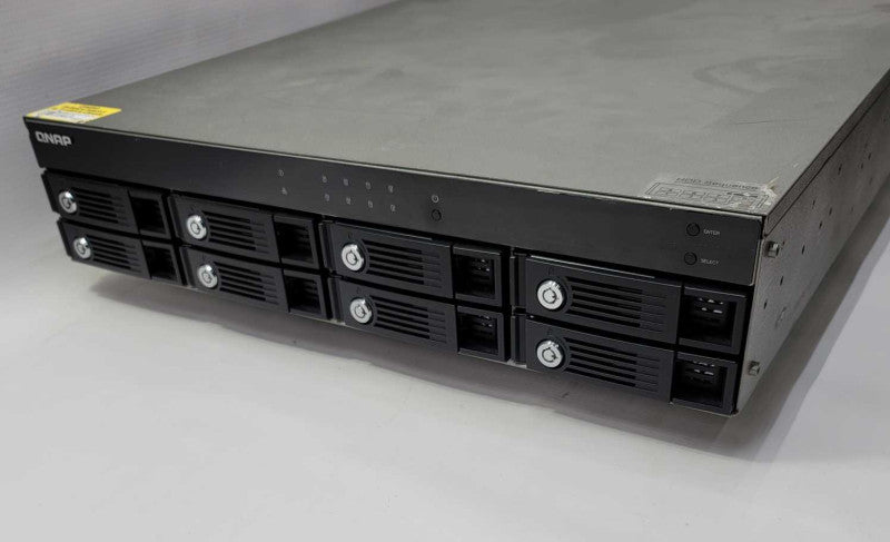 16TB QNAP TS-809U Rack Mount 8-Bay NAS w/ Dual Power Supply =