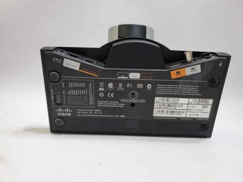 Cisco TTC8-05 TelePresence Precision HD Camera â 1080p CTS-PHD1080P4XS2 +