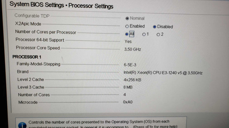 Dell PowerEdge T330 E3-1240v5@3.5GHz 32GB ECC DDR4 PERC H730 No HDD [