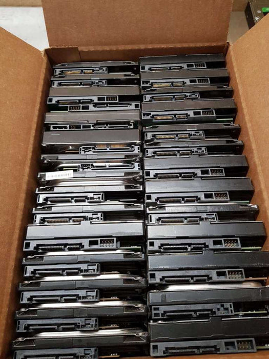 Three boxes of 2 TB 3.5\\'\\' SATA HDDs mixed brands - 71 PCS