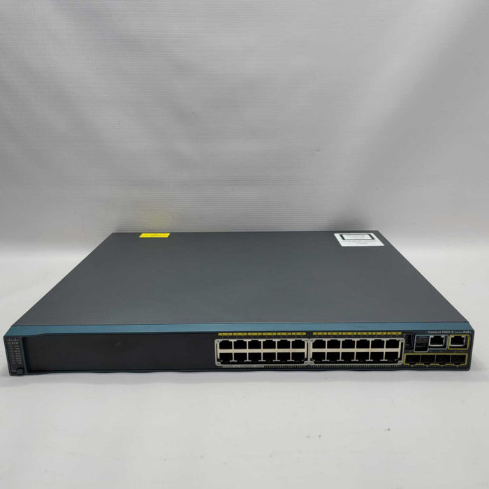 Cisco Catalyst WS-C2960S-24PS-L V04 24-Port PoE+ Gigabit Network Switch =