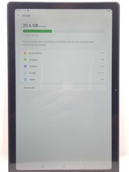 Samsung Galaxy Tab A7 SM-T500 32GB, Wi-Fi, 10.4\\" Factory reset