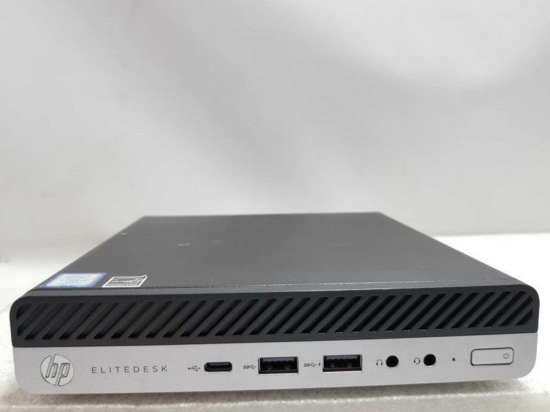 HP ProDesk 800 G4 DM PC i7-8700T 2.4GHz/16GB DDR4, 500GB SSD, NO AC, QTY ~
