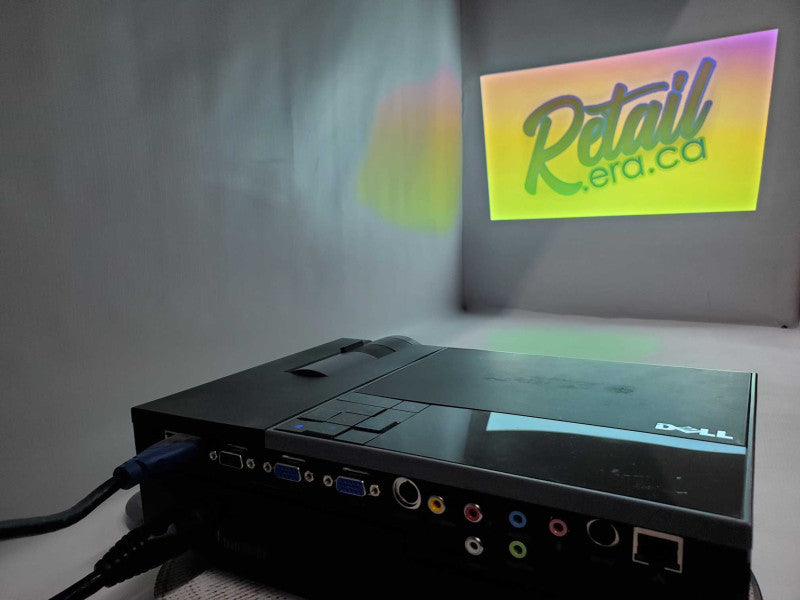 Dell 1510X Projector XGA Conference Room Projector 3,500 Lumens 4133 Hrs (