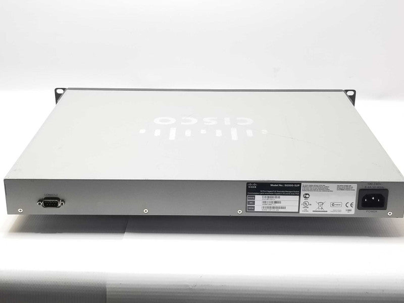 Cisco SG500-52P-K9 52-Port Gig PoE Stackable Managed Switch _