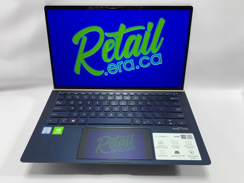 ASUS ZenBook 14 inch UX434F with i7-8565U CPU 16GB RAM & 512GB SSD storage   -