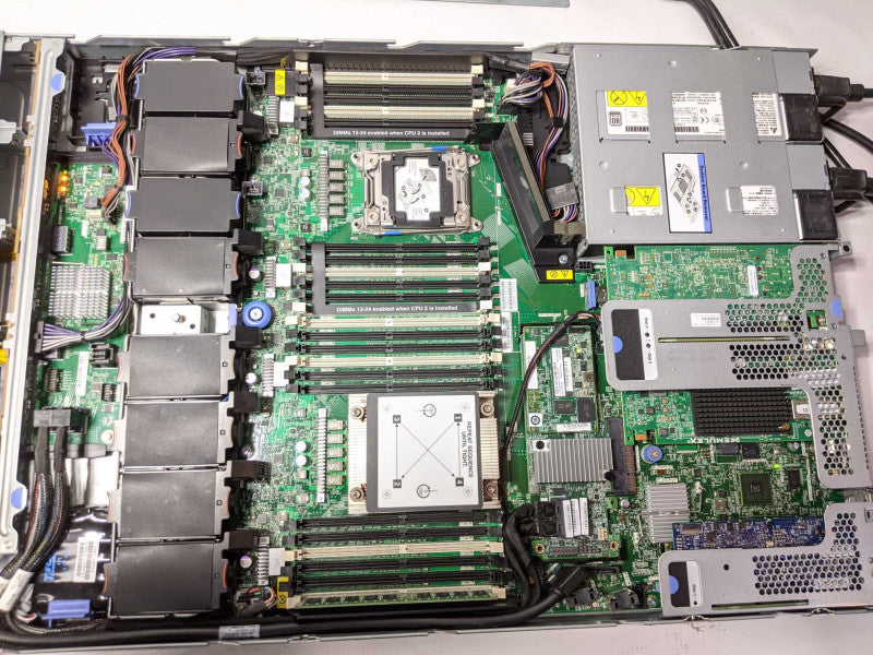 Lenovo X3550 M5 Xeon E5-2640 v3 2.5GHz 8GB ECC 2x PSU ServeRAID M5210