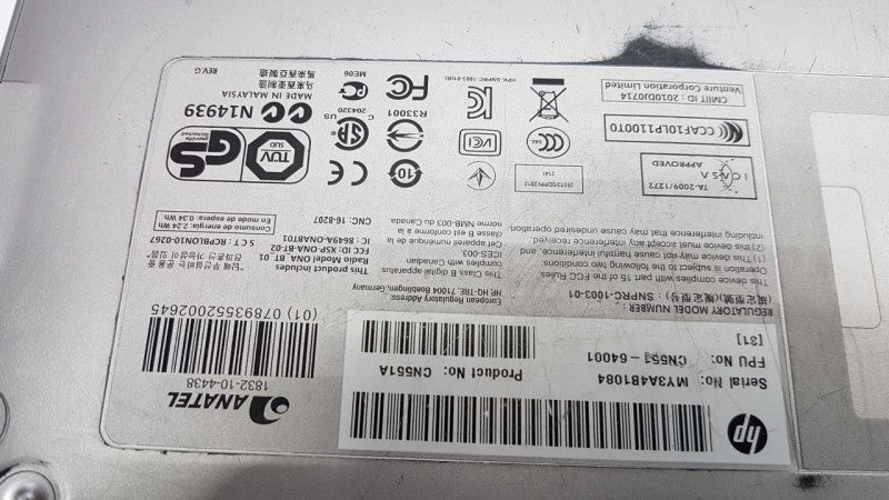 HP Officejet 100 Mobile Printer / READ #