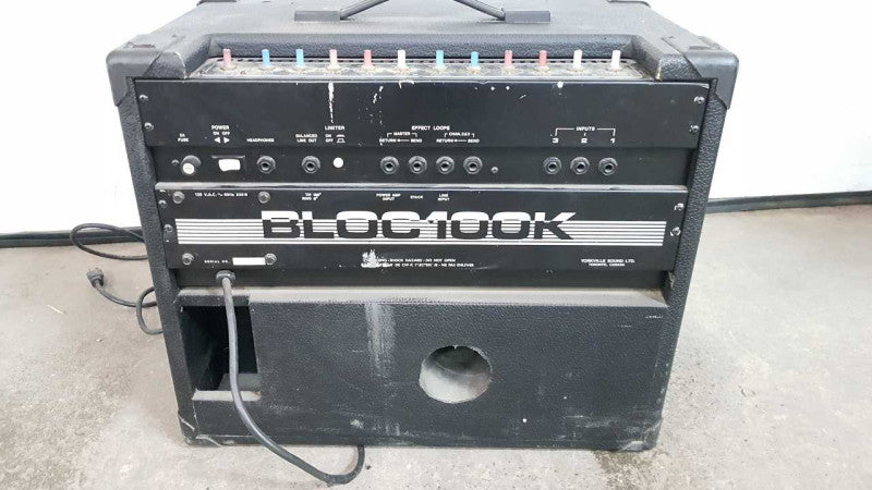 Yorkville BLOC 100K 3 Channel Keyboard Amp / read #