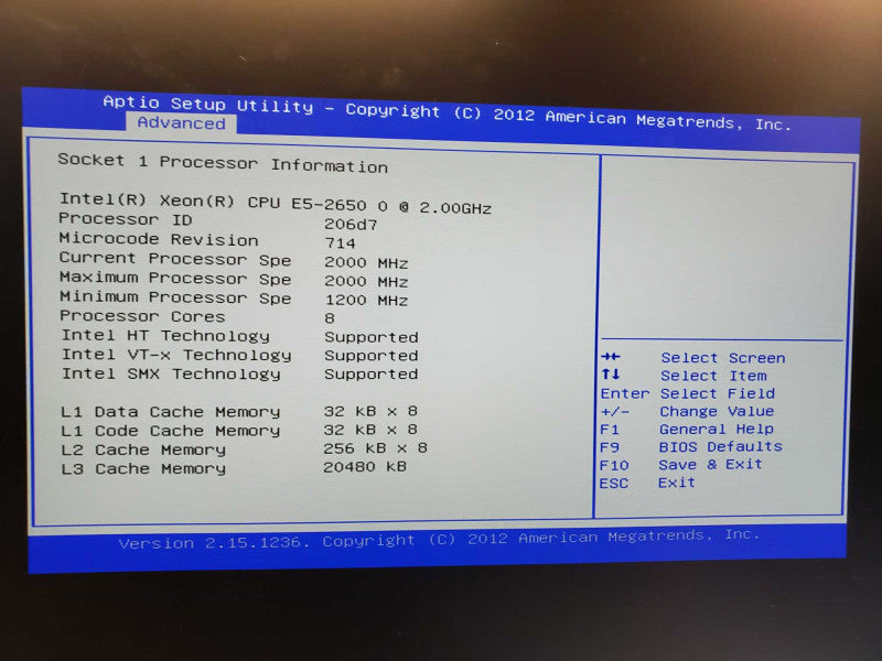 Cisco UCS C220 M3 2x Xeon E5-2650 @ 2.0 GHz 96GB Ram 8x 2.5\\" No HDD (