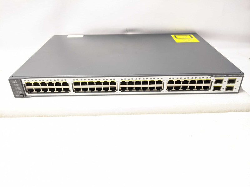 Cisco Catalyst WS-C3750V2-48PS-E 48-Port PoE Gigabit Switch