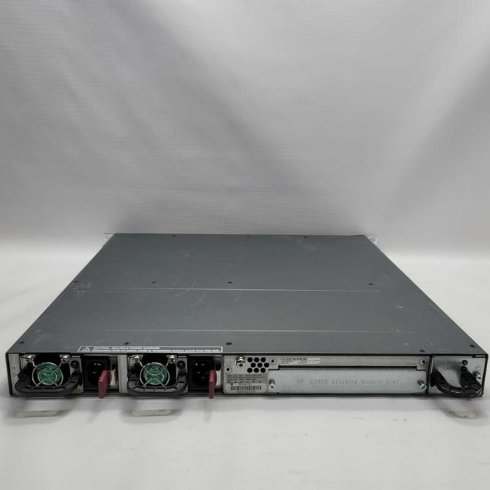 HP E3800-48G-PoE+-4SFP+ HP J9574A HP 48-Port Gigabit PoE Switch /w 2 PSUs =