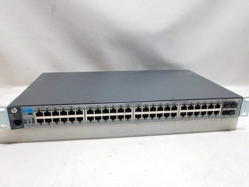 HP J9775A 2530-48G 4xGigabit SFP, 48 Port Managed Network Switch W/ Rack Ears ~