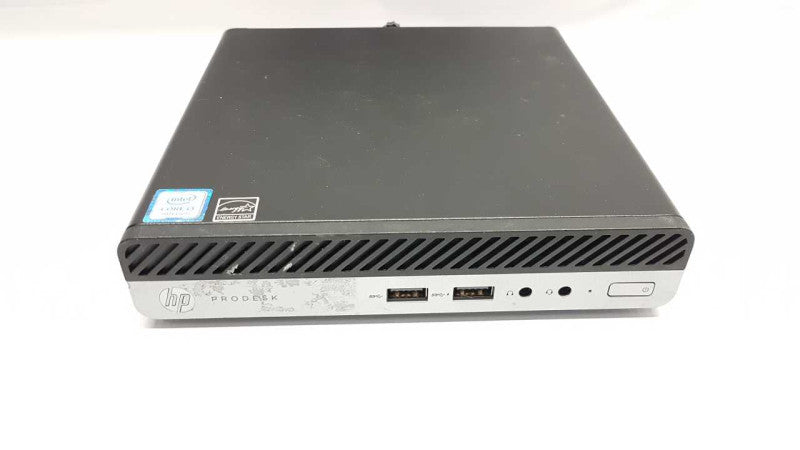 HP ProDesk 400 G4 DM i3-8100T @ 3.10ghz / 4gb ram / read #