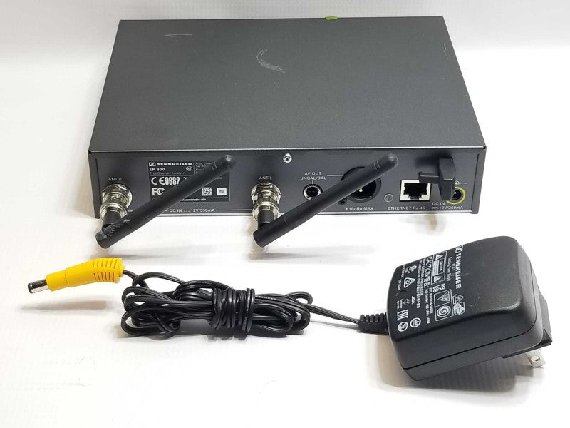 Sennheiser True Diversity Receiver EM300 G3 516-558 MHz w/ power Adapter _