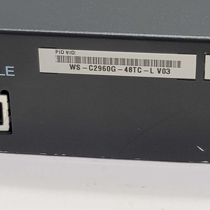Cisco Catalyst WS-C2960G-48TC-L 48-Ports Gigabit Ethernet Switch =