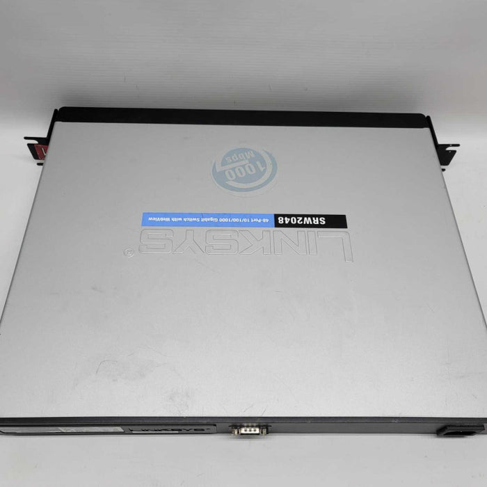 Linksys SRW2048 48-Port 10/100/1000 WebView Gigabit Ethernet Switch 4x SFP =