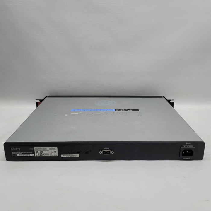 Linksys SRW2048 48-Port 10/100/1000 WebView Gigabit Ethernet Switch 4x SFP =