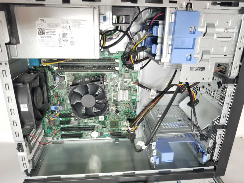 Dell PE T130, Xeon E3-1240(v6) 3.7GHz QC/32GB DDR4, No RAID, No HDDs, 3.5\\" ~