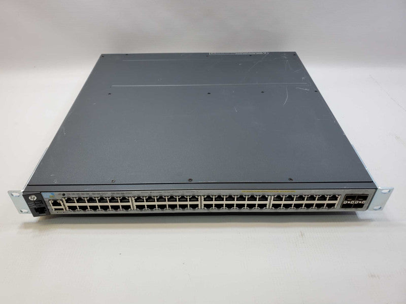 HP E3800 48G-4SFP+ PoE+ 48-Port Fully Managed Network Switch (