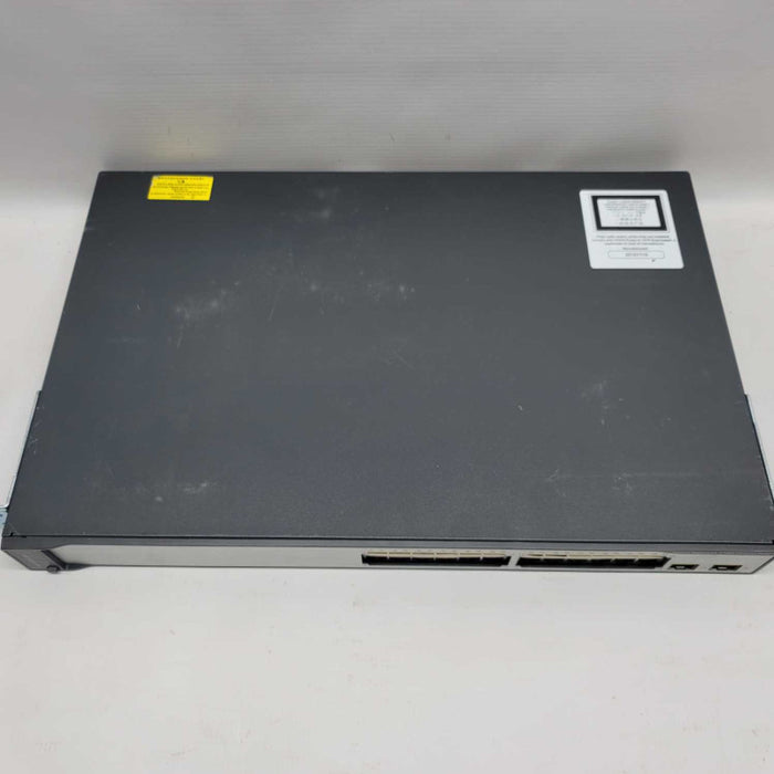 CISCO WS-C3750V2-24PS-S Catalyst 3750V2 24 10/100 PoE + 2SFP =