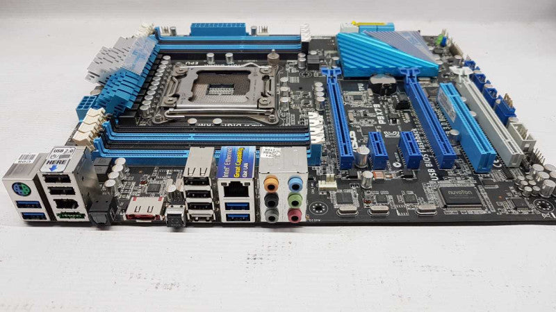 Asus P9X79 PRO LGA 2011 ATX USB 3.0 DDR3 MOTHERBOARD / READ #