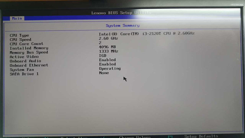 Lenovo Thinkcenter M72e i3-2120T @ 2.60ghz / 4gb ram / READ #