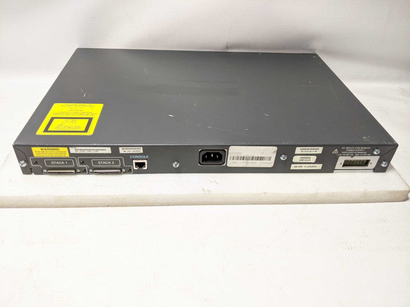 Cisco WS-C3750-24P-S 24 Port PoE Switch