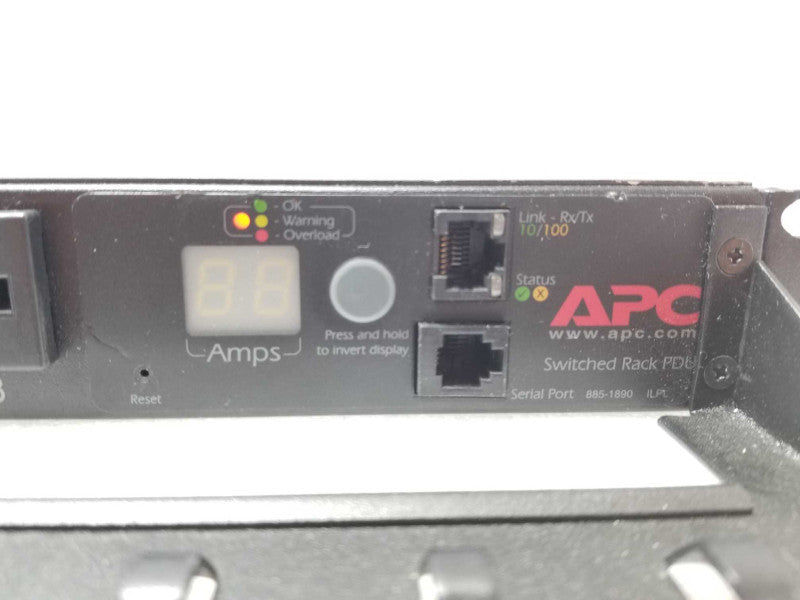 APC AP7900 Rack PDU, Switched, 1U, 12A, 100/120V,  AS-IS _