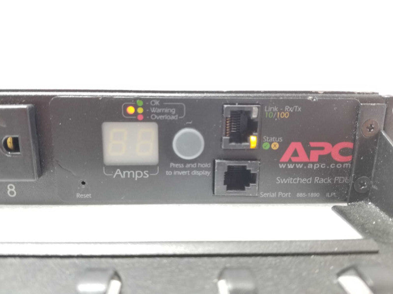APC AP7900 Rack PDU, Switched, 1U, 12A, 100/120V,  AS-IS _